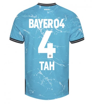 Bayer Leverkusen Jonathan Tah #4 Tredje trøje 2023-24 Kort ærmer